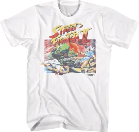 1991 Poster Street Fighter T-Shirt