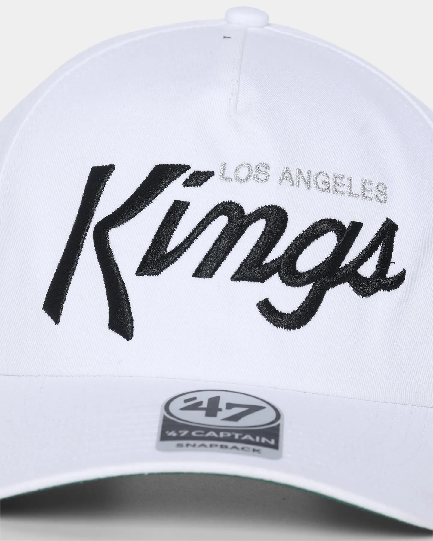 47 Brand Los Angeles Kings Vintage Nantasket Script '47 Captain DTR Snapback White