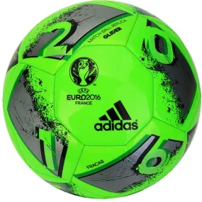 adidas Euro 16 Glider Ball Volt Green/Silver