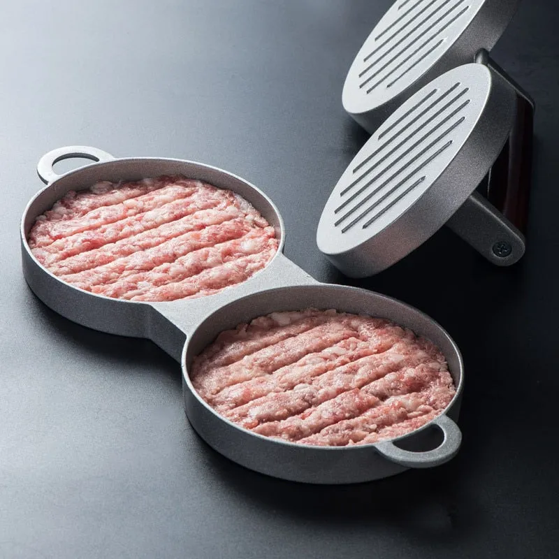 Alloy Hamburger Maker Hamburger Press Round Shape Non-Stick/Burger Patty/Hamburger Meat Beef