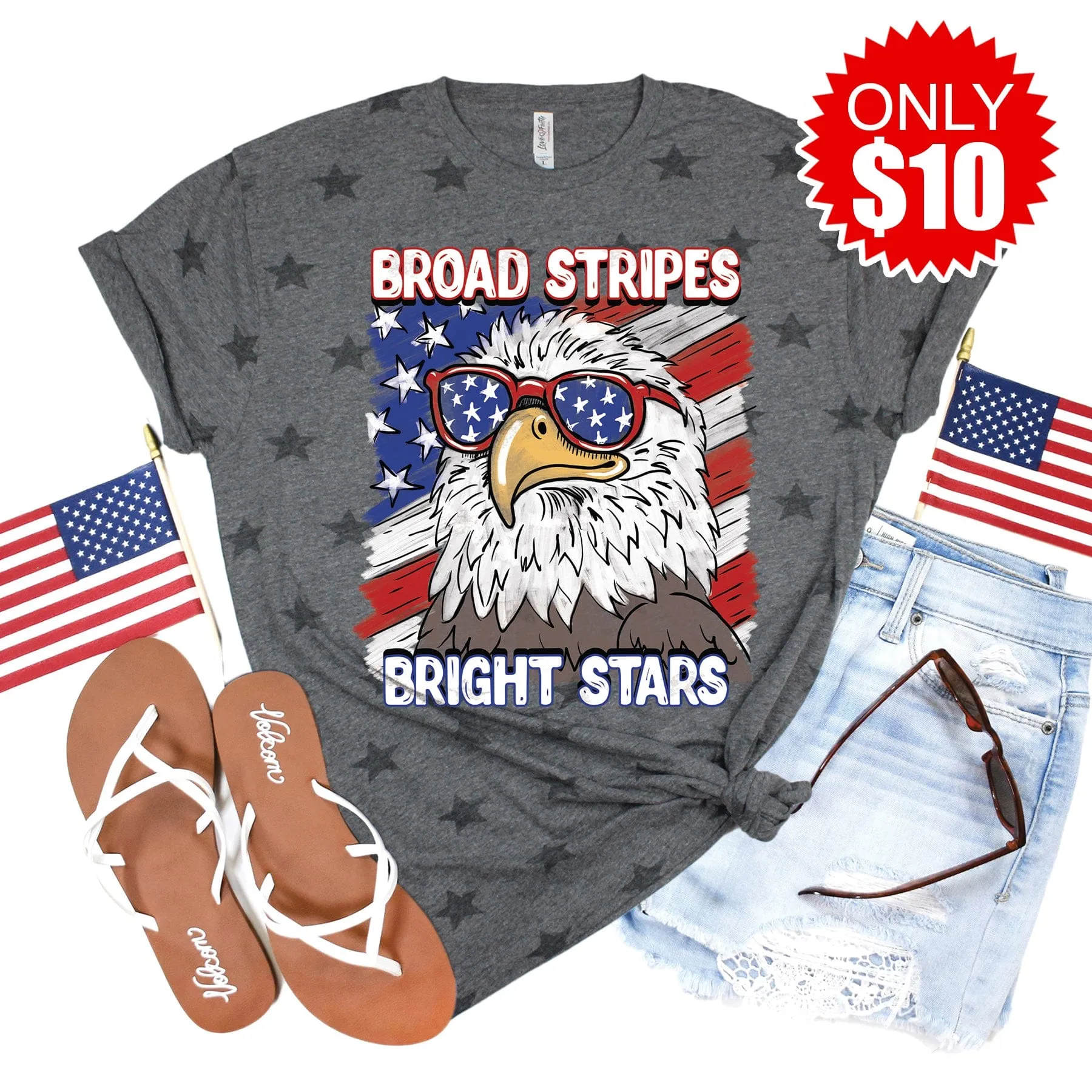 Bright Stars Eagle Tee - 10