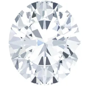 Certified Oval Fire & Brilliance Loose Moissanite Stone - 1.50 Carats - H Color - VVS1 Clarity