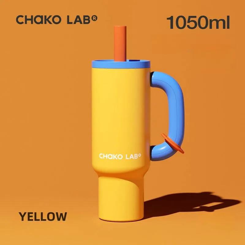 Chakolab 1050ml Insulated Water Bottle with Leak-Proof Design and 316 Stainless Steel Interior