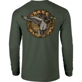 Drake Circle Mallard Long Sleeve T-Shirt