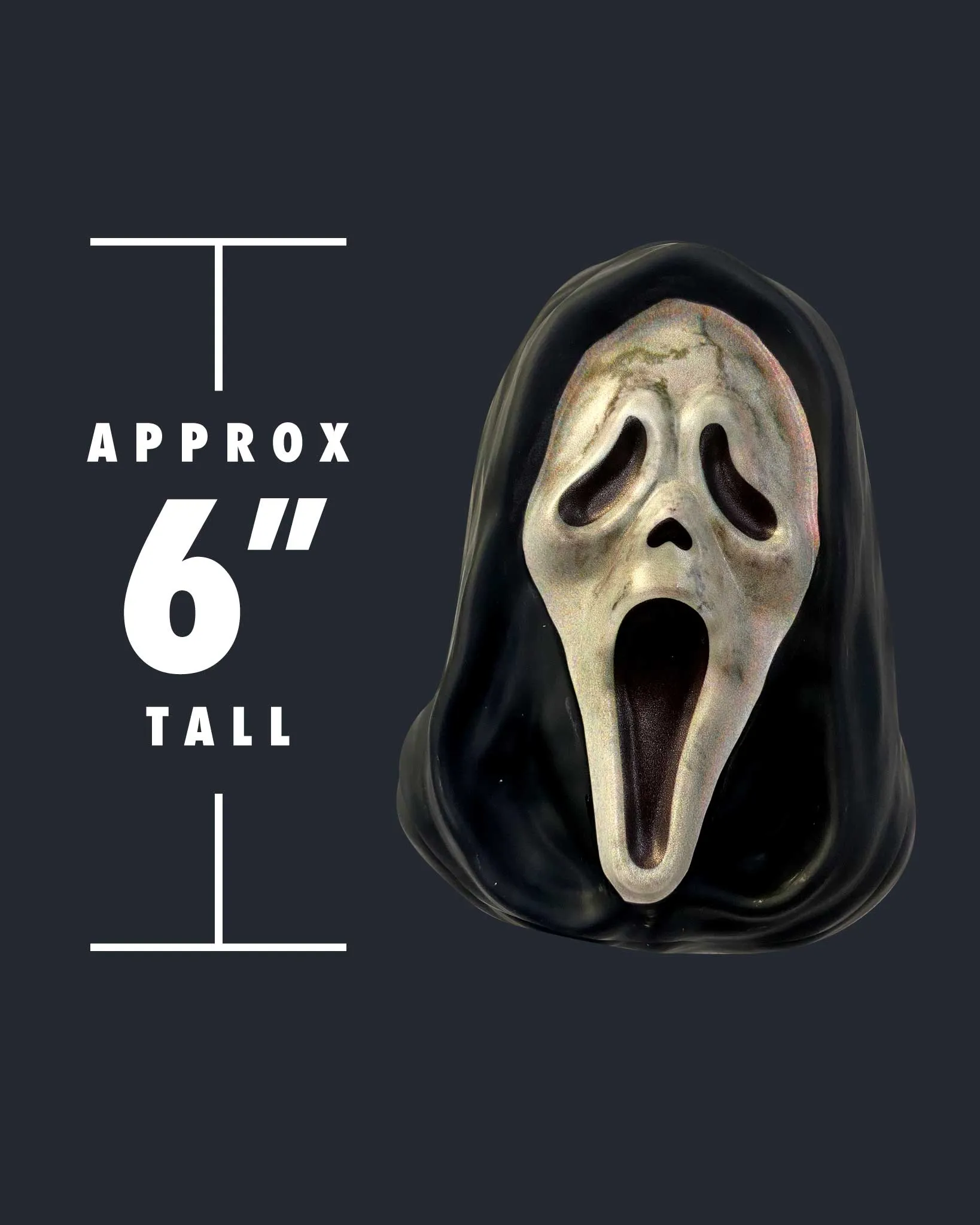 Ghost Face Mini-Mask (Aged)