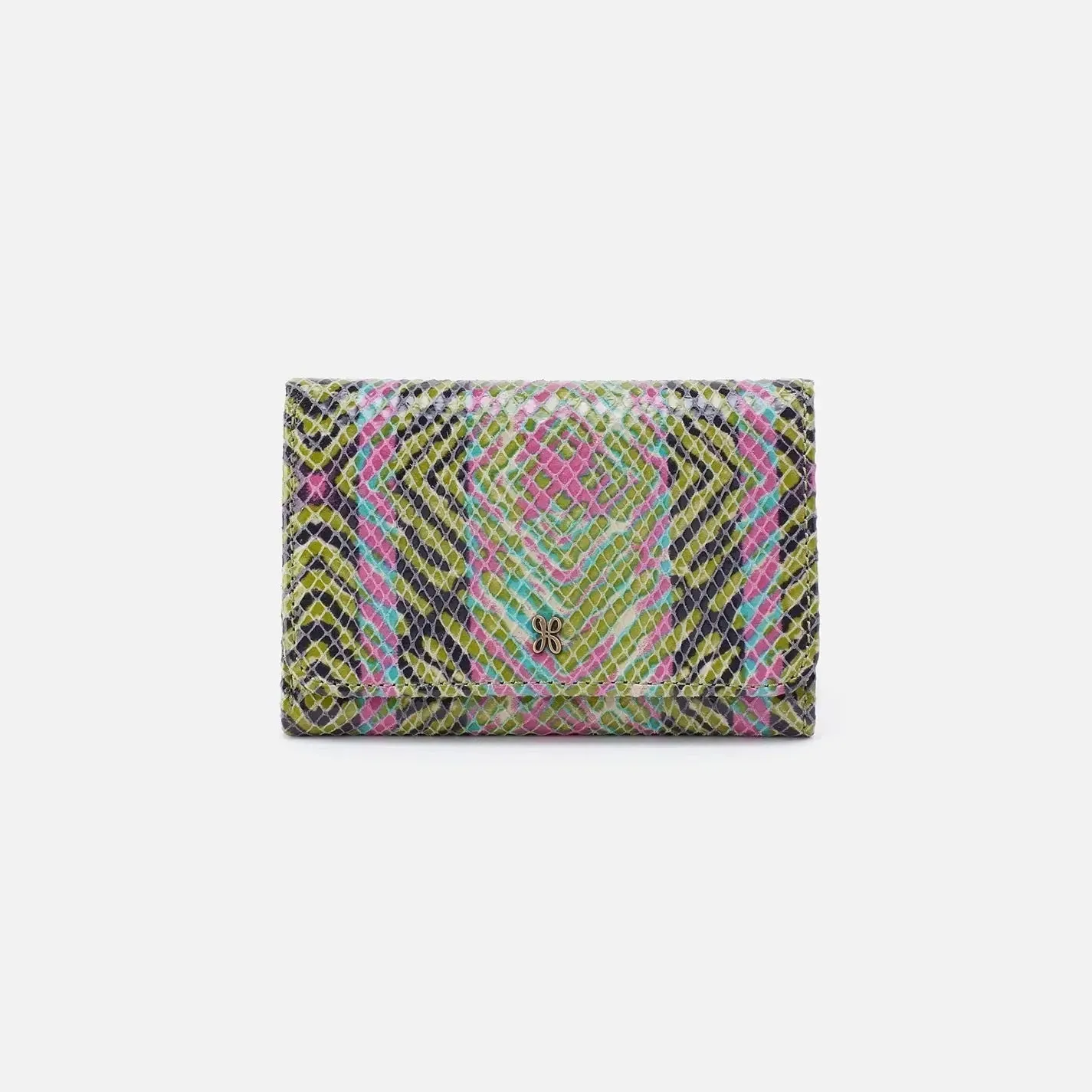 Jill Trifold Wallet - Geo Diamond