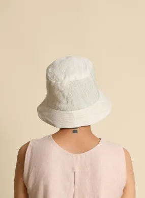 KIDS Unisex Mushroom Bucket Hat - Natural Cotton/Silk