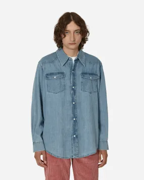 Rider Wash Denim Frontier Shirt Blue