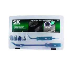 SK Tools 6640 Body Clip and Rivet Removal Puller Set