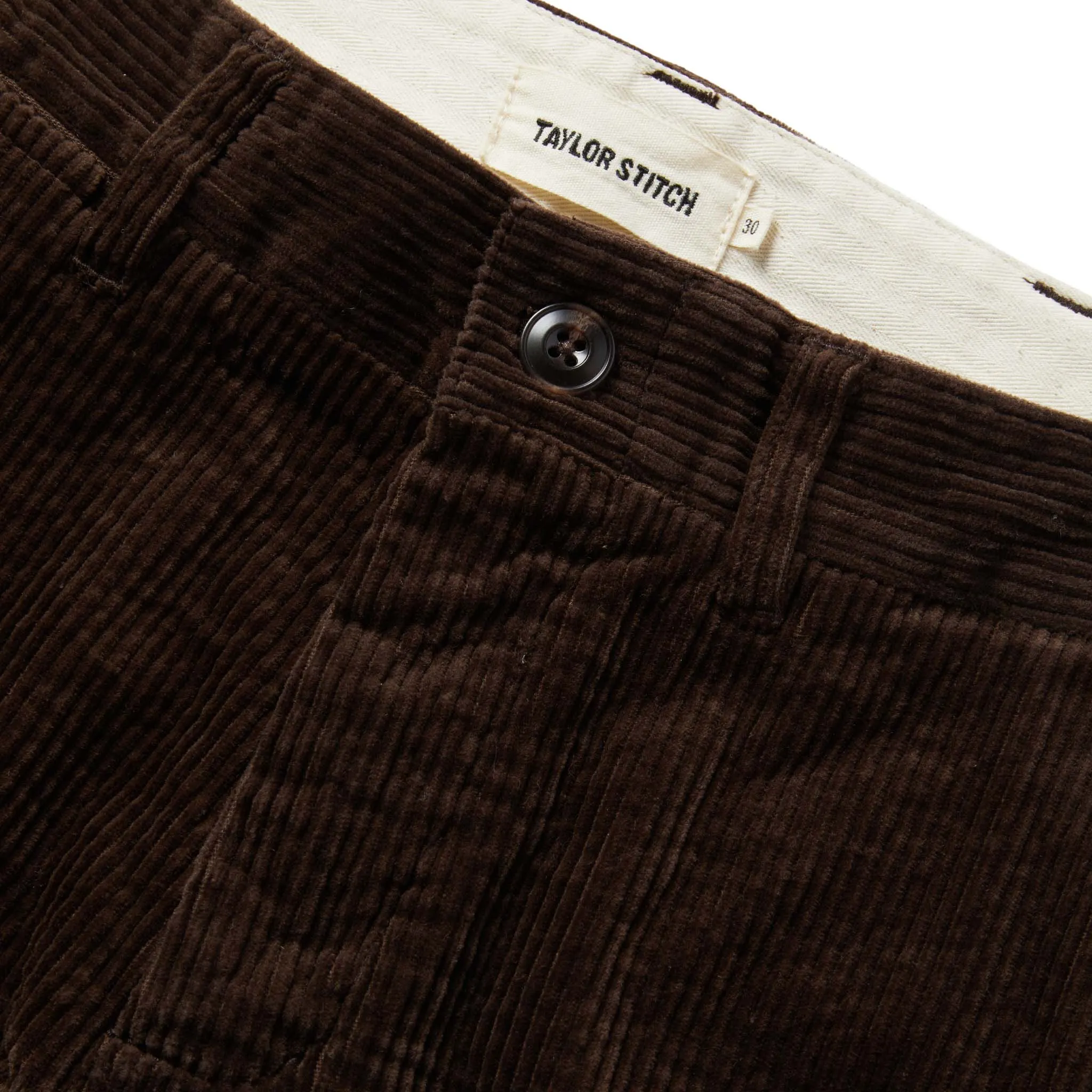 The Democratic Foundation Pant in Espresso Cord