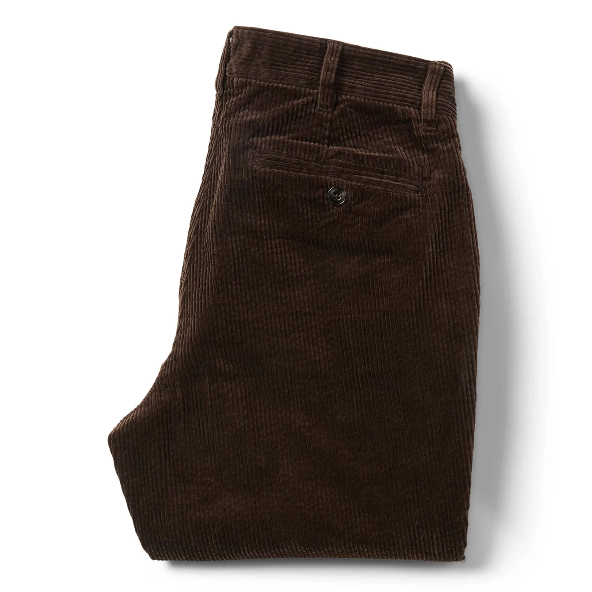 The Democratic Foundation Pant in Espresso Cord