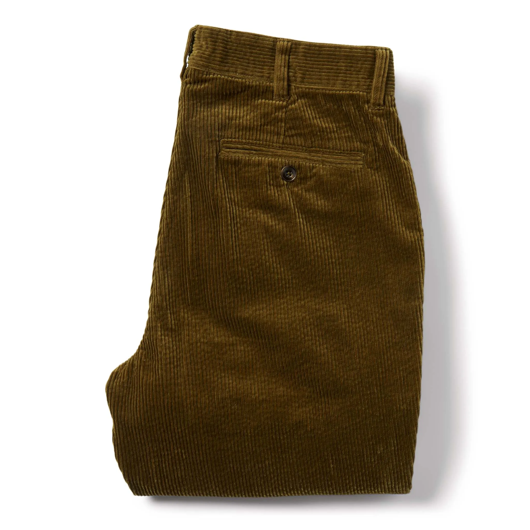 The Democratic Foundation Pant in Olive Cord