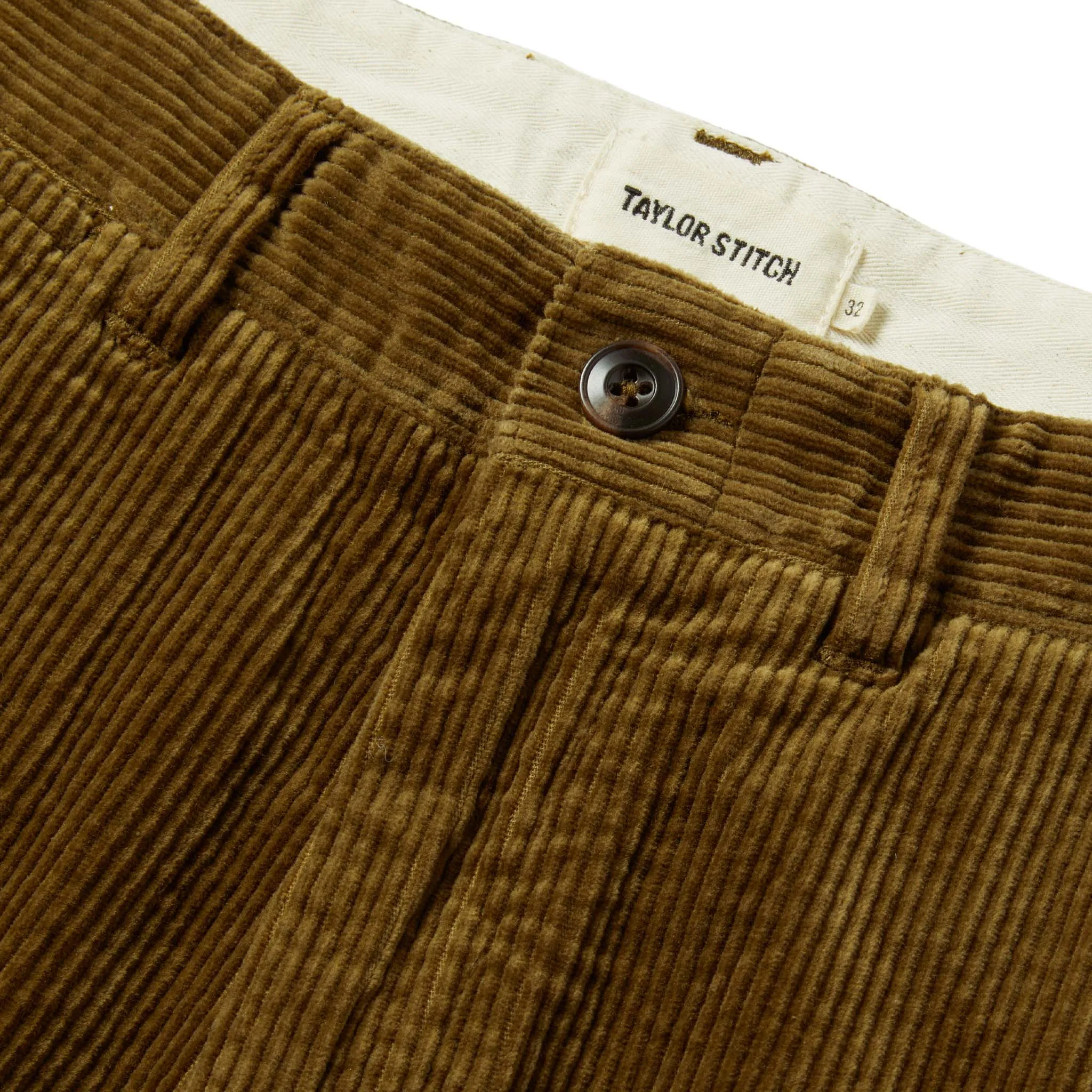 The Democratic Foundation Pant in Olive Cord